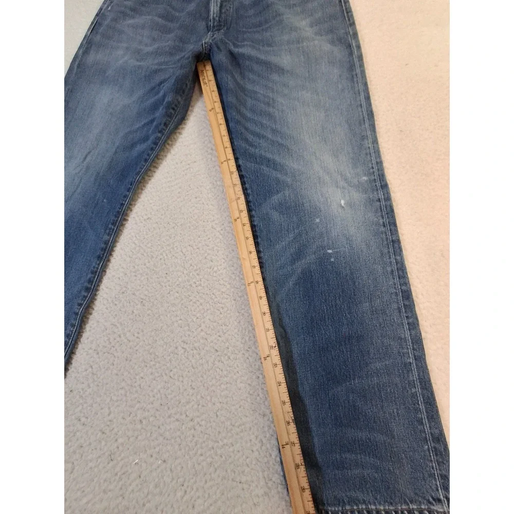 Polo Ralph Lauren Classic 867 Jeans Mens 38x32* (Fits 38x30) Blue Denim Straight